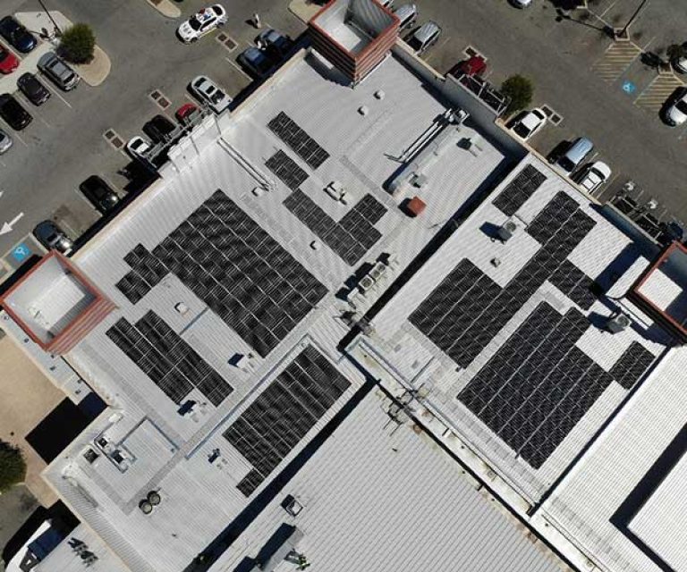 Haynes Shopping Centre Commercial Solar System