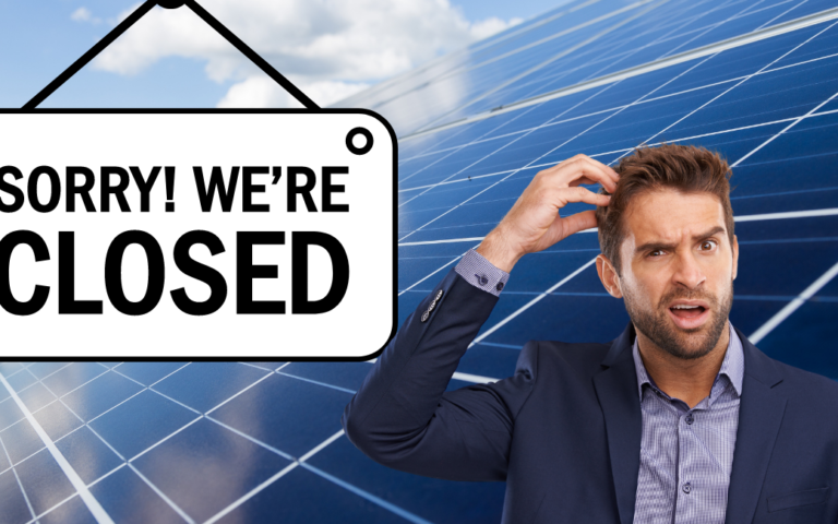 Why Solar Companies Fail
