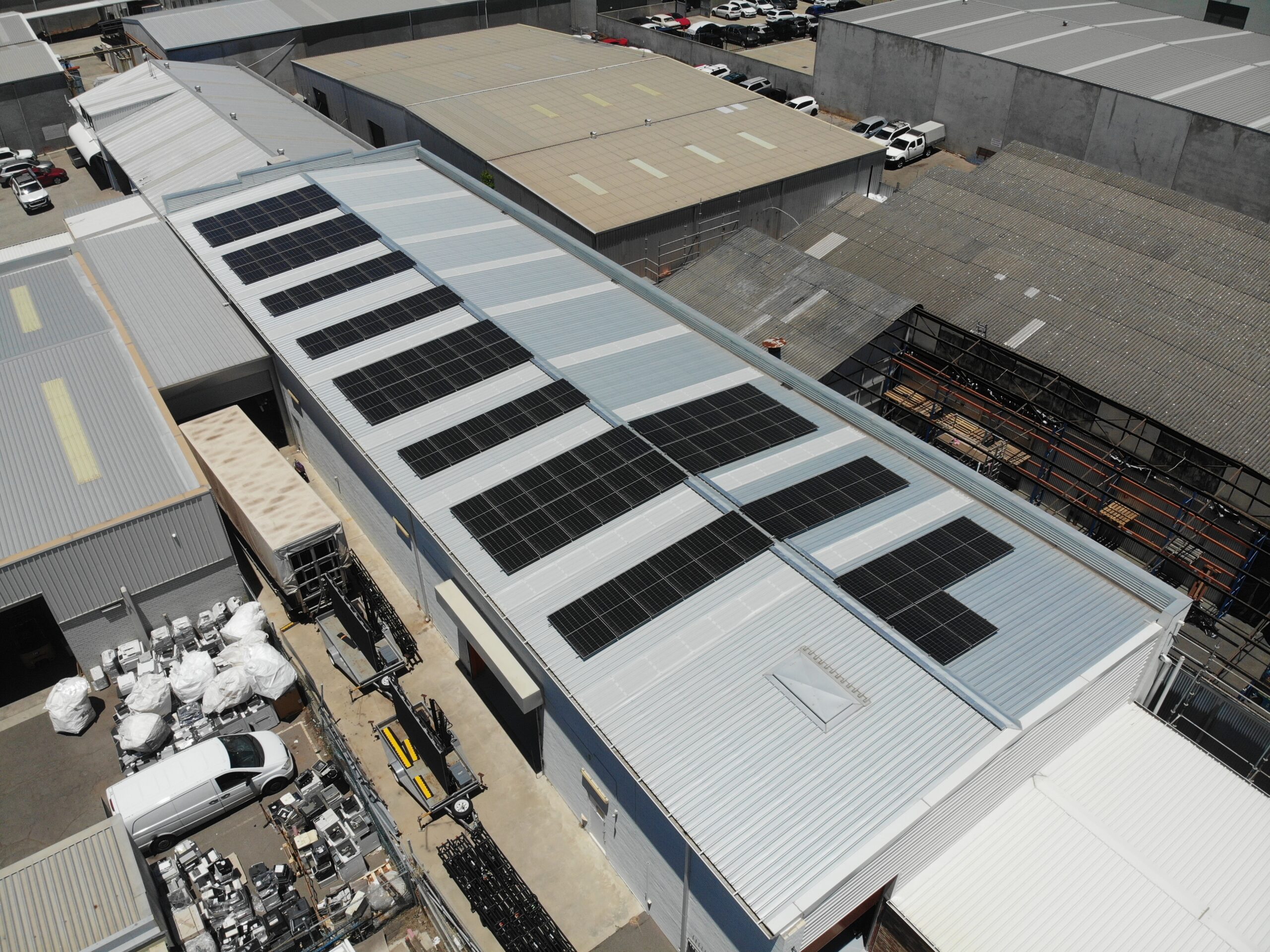 Mega Vision Sound & Lighting 45kW Solar + 33.12kWh Battery - Westsun Energy